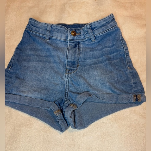 Divided Light Blue Jean Shorts - Picture 2 of 4